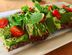Avocado Toast at Christopher's Kitchen in Palm Beach Gardens