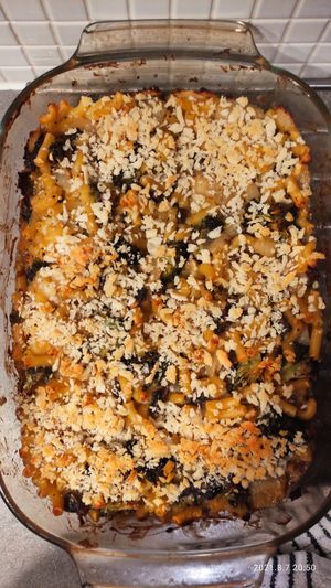 Mac and Greens  at Eco Plant Kitchen in Royton