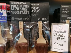 Hot choc at Chocolate Company Cafe in Groningen