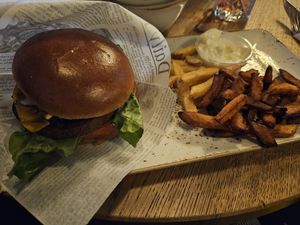 Vegan jazz at Gatsby Burger in Bremen