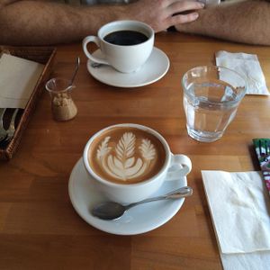 lunch set coffee  at Cafe Atl in Osaka