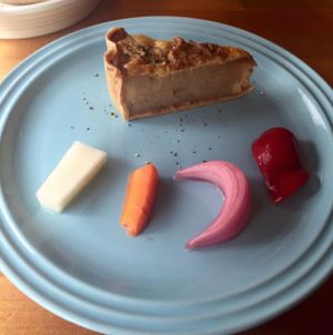 quiche!  at Cafe Atl in Osaka