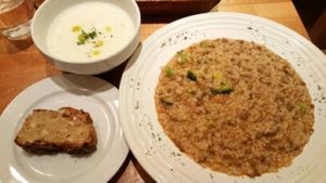 Set dinner at Cafe Atl in Osaka