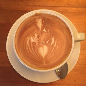 Soy Latte at Cafe Atl in Osaka