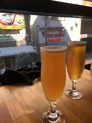 Beers! ?  at Cafe Atl in Osaka