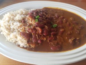 coconut curry at Cafe Atl in Osaka