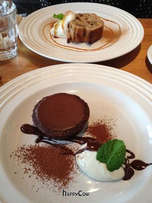 Chocolate Tarte at Cafe Atl in Osaka