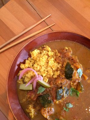  Curry  at Cafe Atl in Osaka