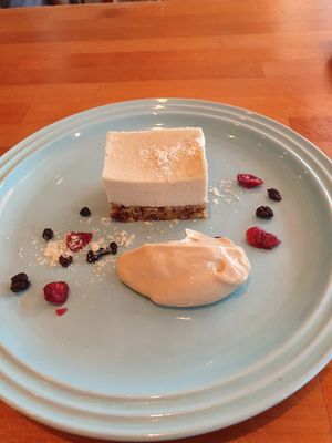 Amazing cheesecake!! at Cafe Atl in Osaka