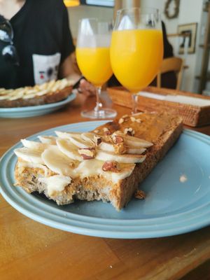 Breakfast at Cafe Atl in Osaka