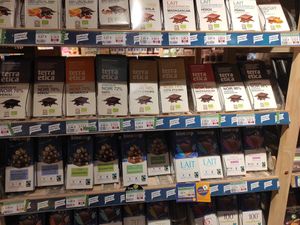 Chocolates at Biocoop in Vannes