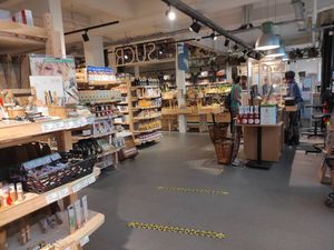 Inside at Biocoop in Vannes