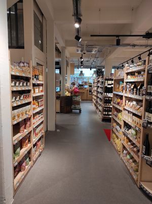 Inside at Biocoop in Vannes