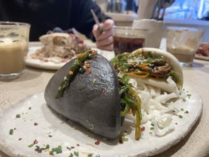 Bao bun  at La Papa in Barcelona