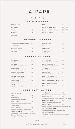   at La Papa in Barcelona