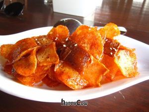 Cassava Chips at Deity of Miracle Vegan Resto in Kuta