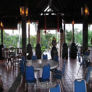 Interior at Deity of Miracle Vegan Resto in Kuta