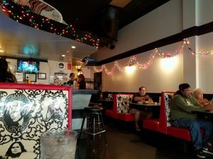 inside at Downbeat Diner and Lounge in Honolulu