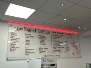 menu at Die Eisbande in Hamburg