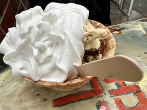 ice cream vegan  at Die Eisbande in Hamburg