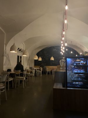 Interior   at Café Datel in Ceske Budejovice