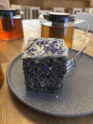 Mohnkuchen   at Café Datel in Ceske Budejovice