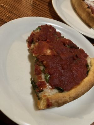 Slice   at UNO Pizzeria in Chicago