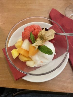 Fruchtsorbet  at Der Kaiser in Freiburg
