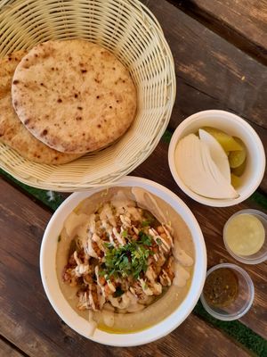 Yummy 😋 at HaHummus HaNoded - החומוס הנודד in Maayan Baruch