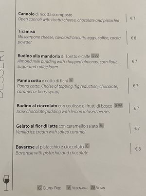 vv for vegan  at Primi & Vini in Polignano A Mare