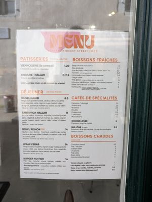 Menú 4/2/25 at Food Sentimentale in Bayonne