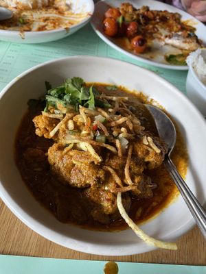 Cauliflower curry  at Ka Pao in Glasgow