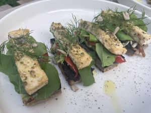 The sandwich   at Lifeboxtr in Kas