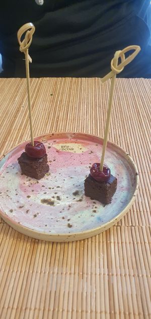 Brownie aufs Haus at Lifeboxtr in Kas