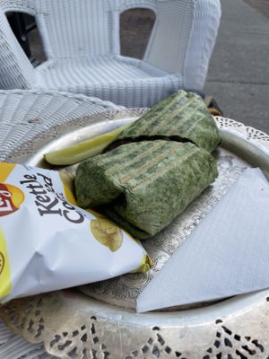 Cheeky wrap  at Alternative Grounds Caffe in Middleport