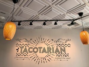 Wall decoration at Tacotarian in Henderson