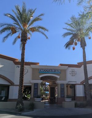 Front view of restaurar at Tacotarian in Henderson