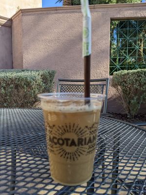 Horchata Iced Coffee at Tacotarian in Henderson