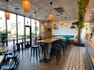 Interior dining at Tacotarian in Henderson