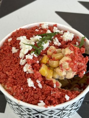 The queso used tastes amazing   at Tacotarian in Henderson