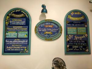 Menù at Gelateria & Orxateria El Far in Roses