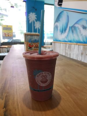Acai smoothie at Playa Bowls in Boston
