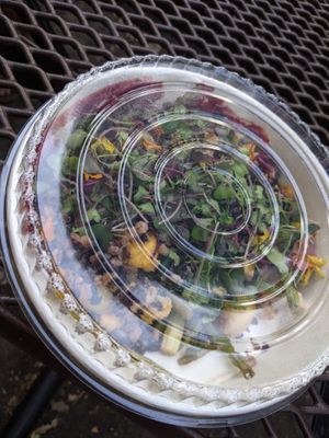 Grain rice bowl minus the feta at Beaumont Bakery & Cafe in Salt Lake City