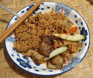 Braised ( Duck ) Rice. Photo by Sam Lama at Jaspat 爵斯伯 in North Singapore