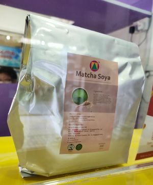 Matcha soya at Jaspat 爵斯伯 in North Singapore