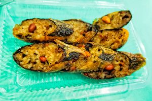 Glutinous rice roll must try at Jaspat 爵斯伯 in North Singapore