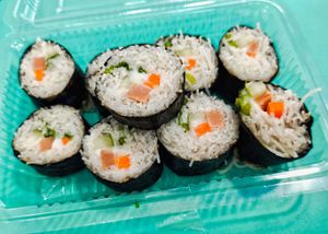 Sushi bee hoon must try at Jaspat 爵斯伯 in North Singapore