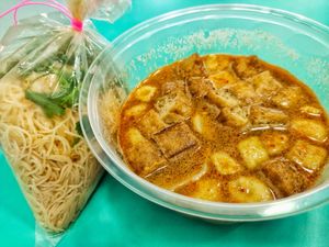 Mee siam at Jaspat 爵斯伯 in North Singapore