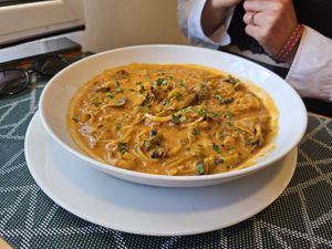 Mushroom Stroganoff at Poço Azul in Sao Miguel