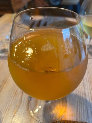 non-alcoholic cocktail - kombucha herb at Vegan French Restaurant L'Espéranceレスペランス in Sapporo